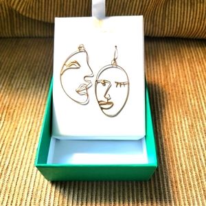 House of Harlow Gold Tone Earrings